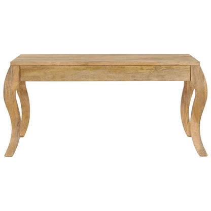 vidaXL Table basse 80x80x40 cm Bois de manguier massif