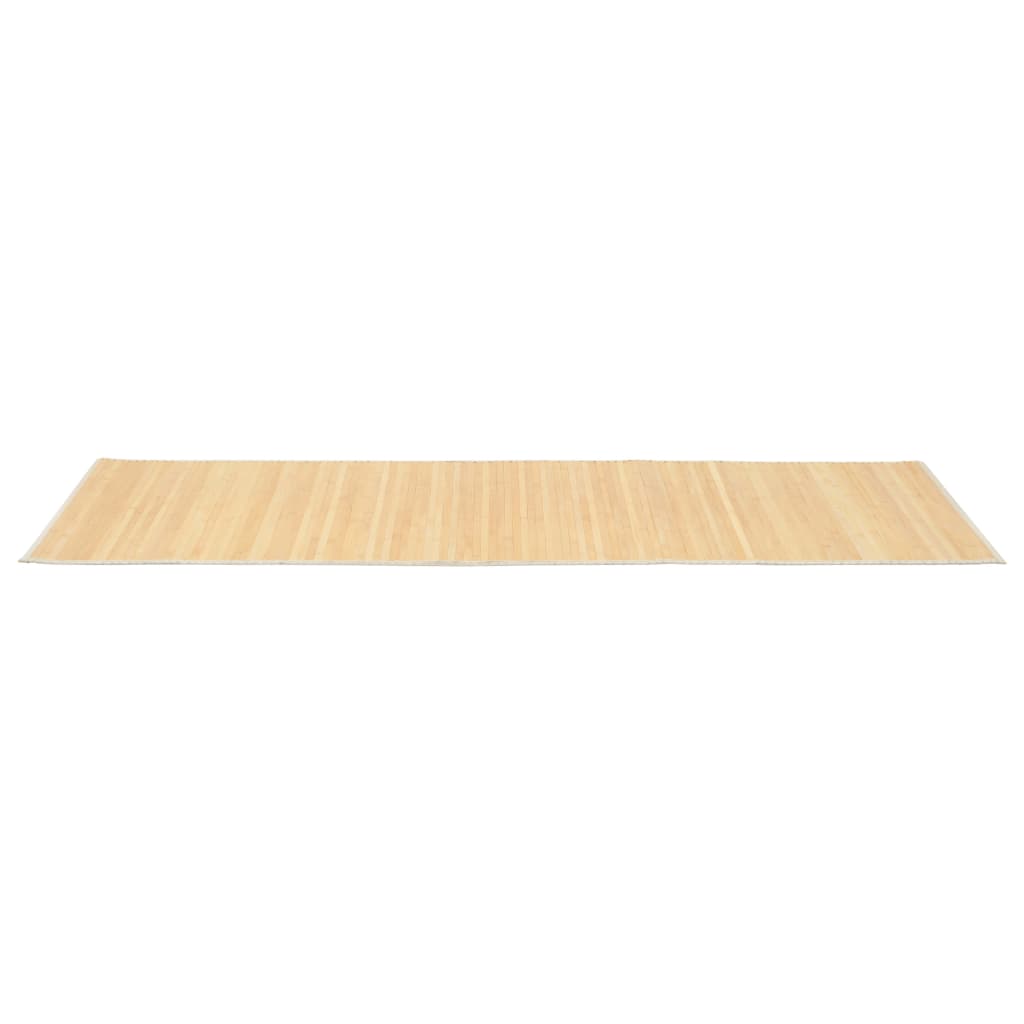 vidaXL Tapis en bambou 80x200 cm Naturel