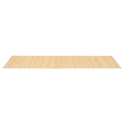 vidaXL Tapis en bambou 80x200 cm Naturel