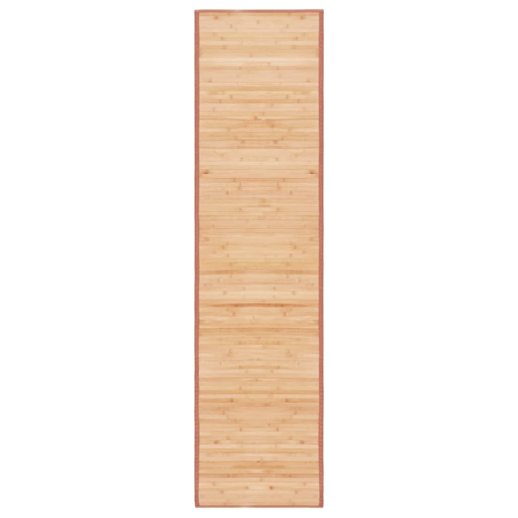 vidaXL Tapis en bambou 80x300 cm Marron