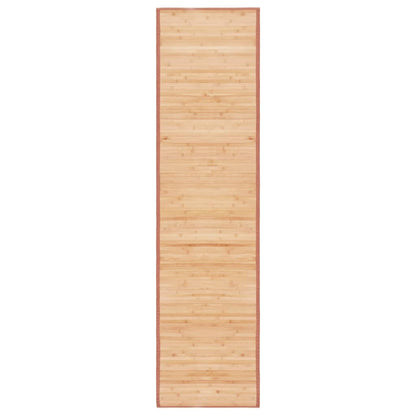 vidaXL Tapis en bambou 80x300 cm Marron