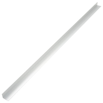 vidaXL 5 Stk. Verkleidungswinkel Verkleidungen Aluminium 170 cm Silber