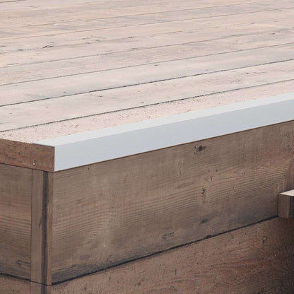 vidaXL 5 Stk. Verkleidungswinkel Verkleidungen Aluminium 170 cm Silber
