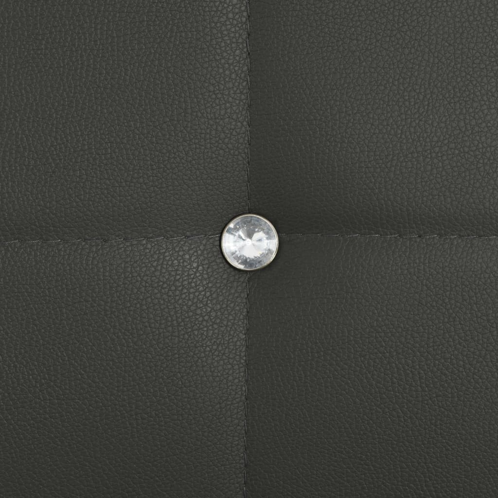 vidaXL Chaises de salle à manger 6 pcs Similicuir Gris