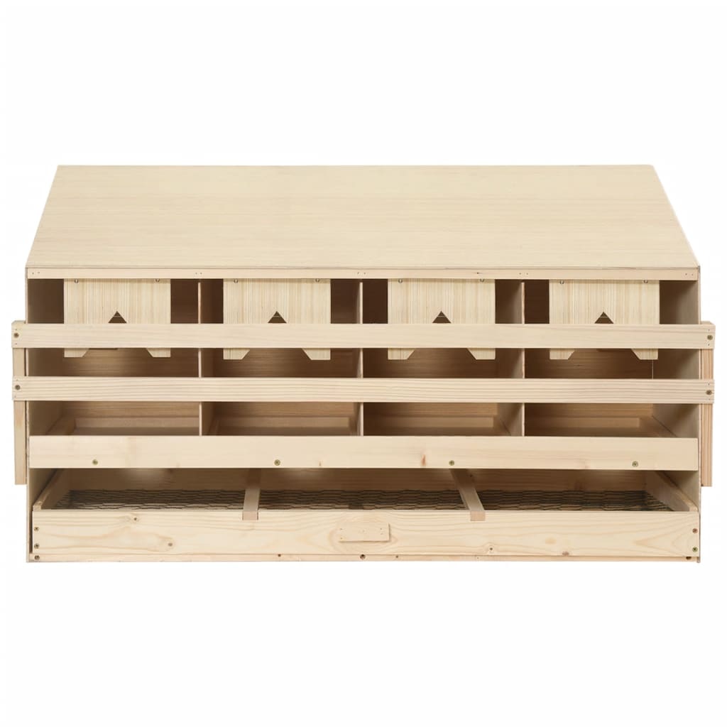 vidaXL 4er Legenest 106x40x59 cm Massivholz Kiefer