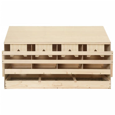 vidaXL 4er Legenest 106x40x59 cm Massivholz Kiefer