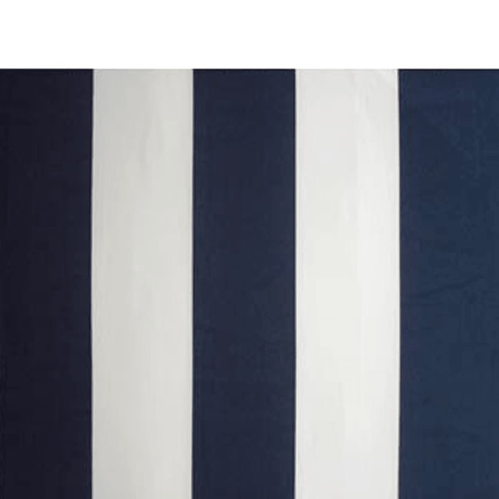 vidaXL Gelenkarmmarkise Handbetrieben 300 cm Blau/Weiß
