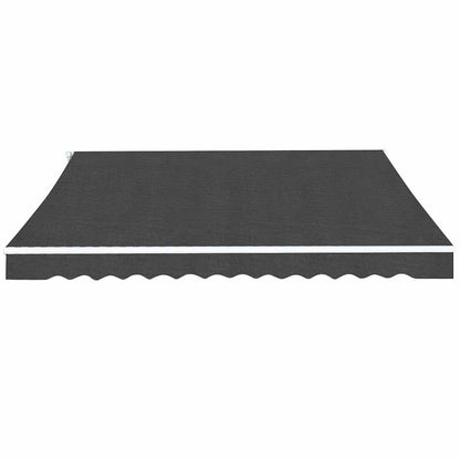 vidaXL Gelenkarmmarkise 350 cm Anthrazit