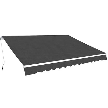 vidaXL Store banne 500 cm anthracite
