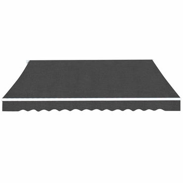 vidaXL Gelenkarmmarkise 500 cm Anthrazit