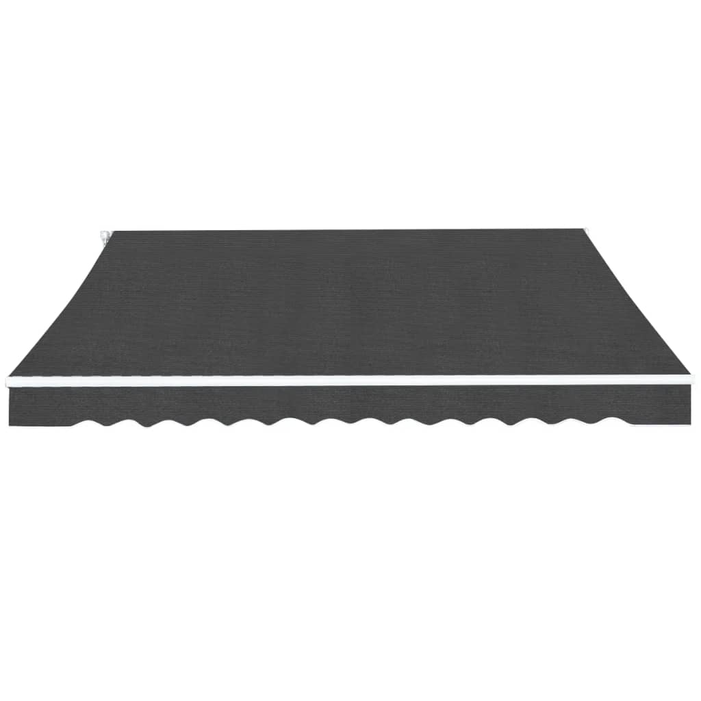 vidaXL Store banne 400 cm anthracite