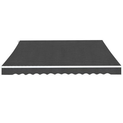 vidaXL Store banne 400 cm anthracite