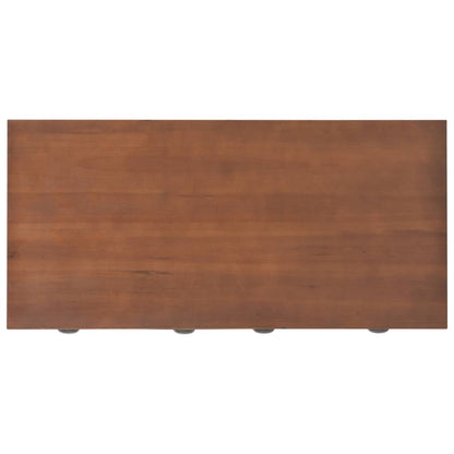 vidaXL Schreibtisch mit 3 Schubladen 110x50x78 cm Massivholz Tanne