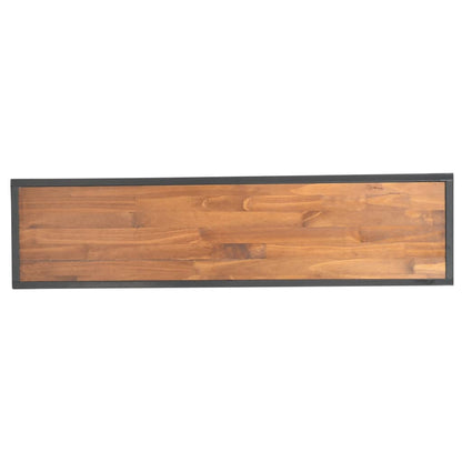 vidaXL Meuble TV 2 tiroirs 120x30x40 cm Pin massif
