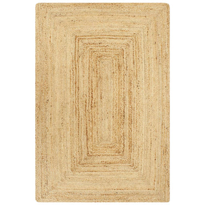 vidaXL Tapis fait à la main Jute naturel 80x160 cm