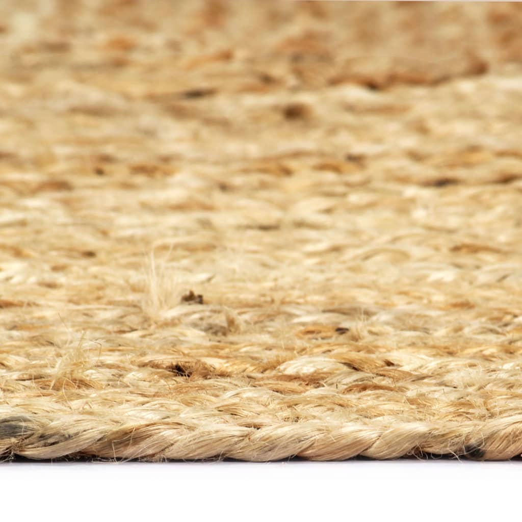 vidaXL Tapis fait à la main Jute naturel 80x160 cm