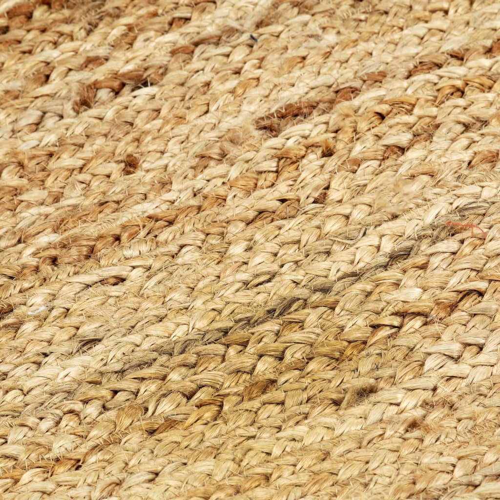 vidaXL Tapis fait à la main Jute naturel 80x160 cm