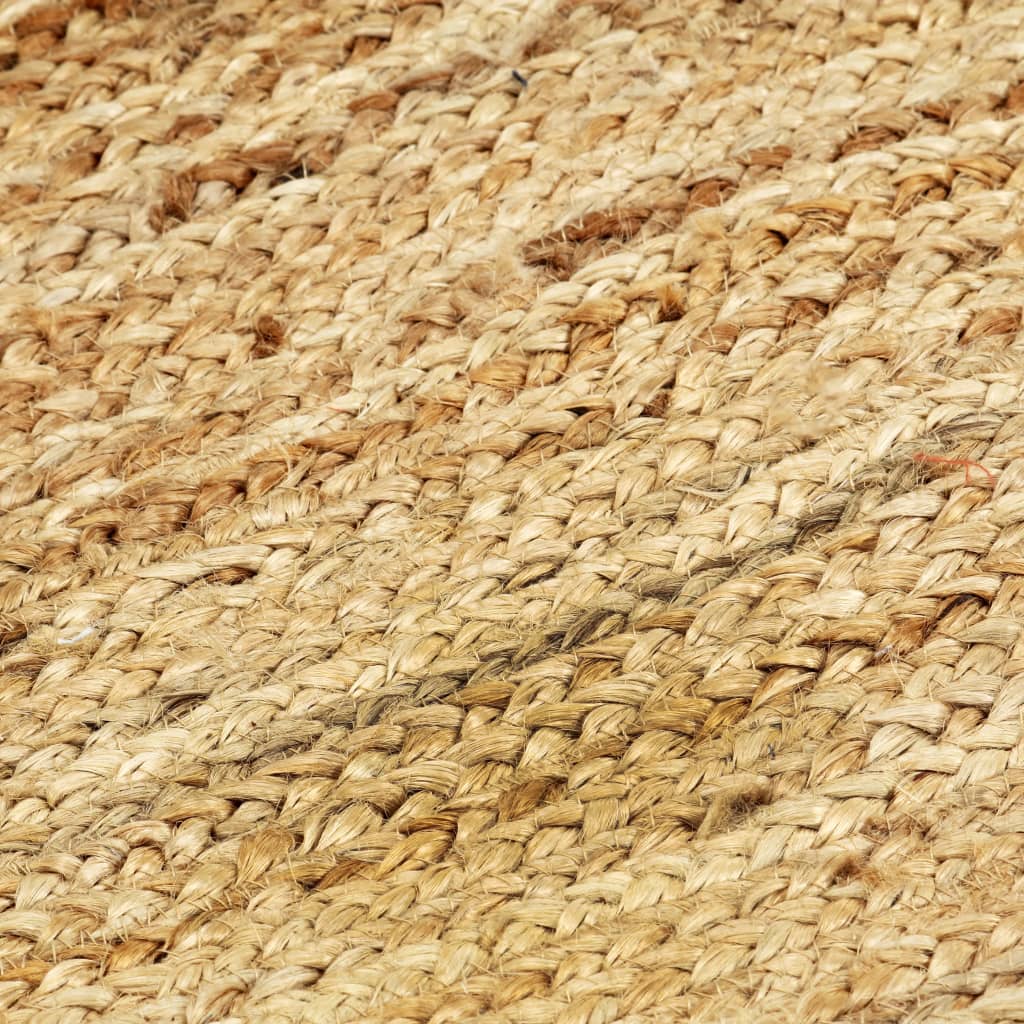vidaXL Tapis fait à la main Jute Naturel 120x180 cm
