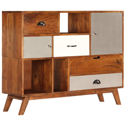 vidaXL Bahut 115x35x86 cm Bois d'acacia massif