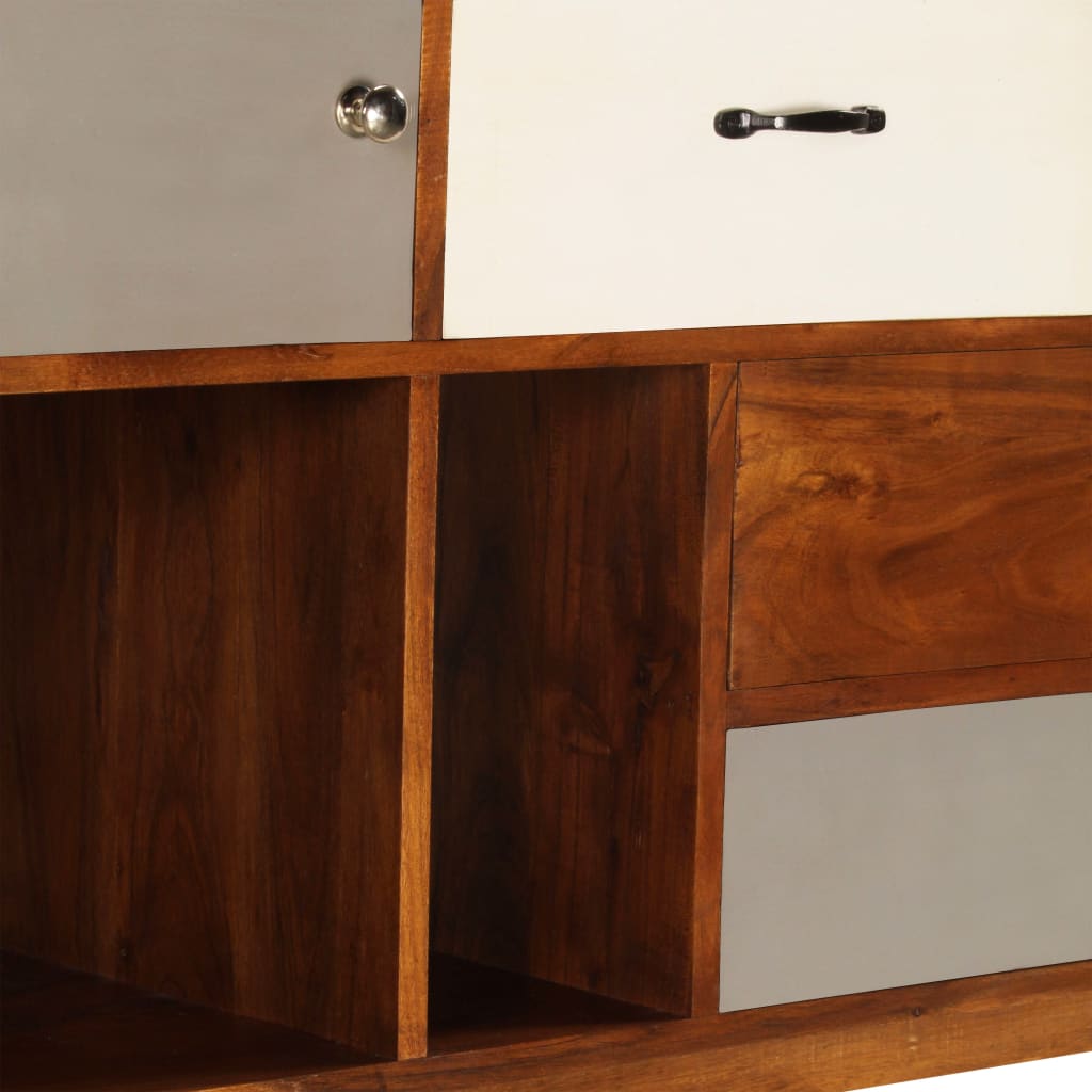 vidaXL Bahut 115x35x86 cm Bois d'acacia massif