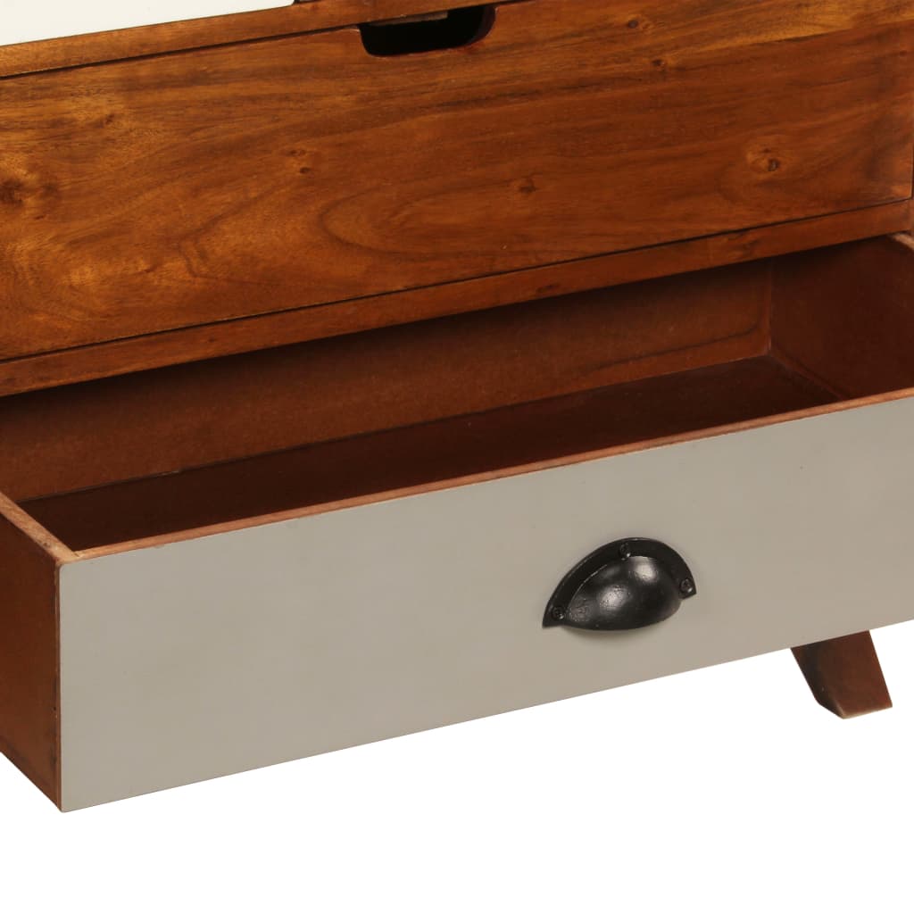 vidaXL Bahut 115x35x86 cm Bois d'acacia massif
