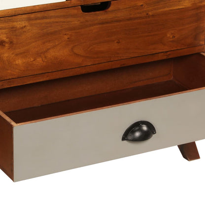 vidaXL Bahut 115x35x86 cm Bois d'acacia massif