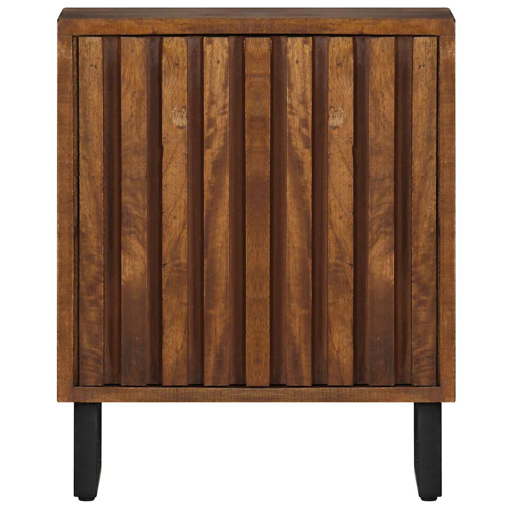 vidaXL Table de chevet 40x30x50 cm Bois de manguier massif
