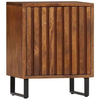 vidaXL Table de chevet 40x30x50 cm Bois de manguier massif