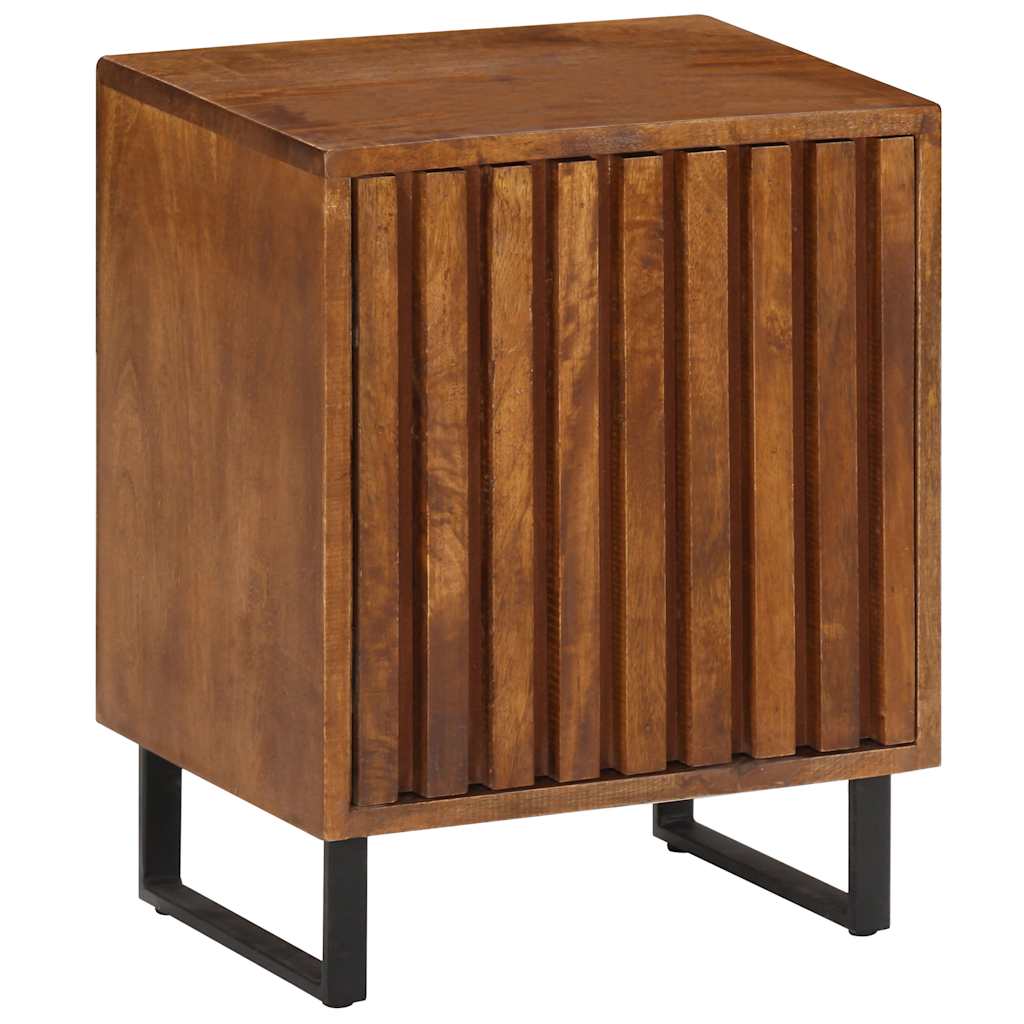 vidaXL Table de chevet 40x30x50 cm Bois de manguier massif