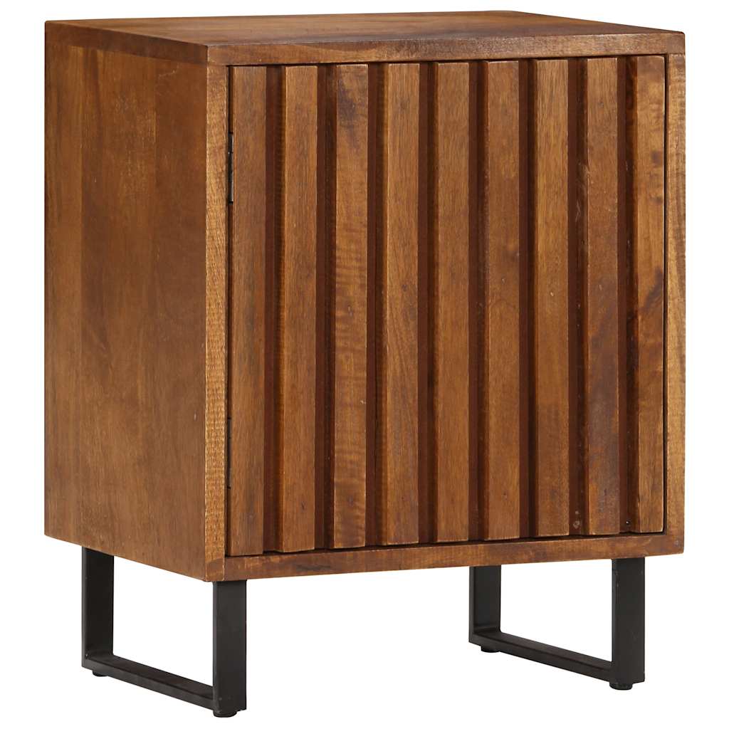vidaXL Table de chevet 40x30x50 cm Bois de manguier massif