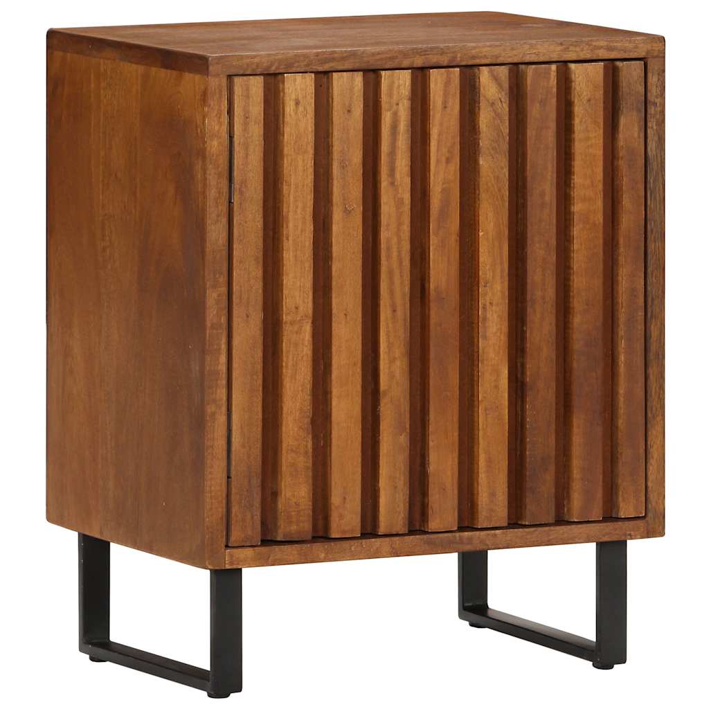 vidaXL Table de chevet 40x30x50 cm Bois de manguier massif