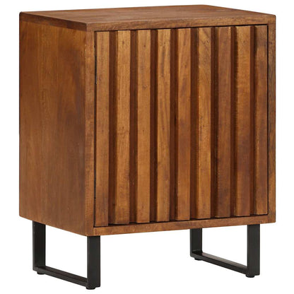 vidaXL Table de chevet 40x30x50 cm Bois de manguier massif