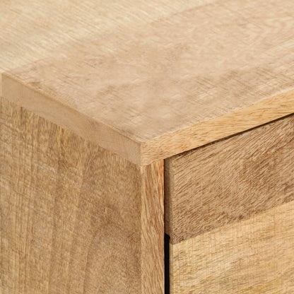 Meuble TV vidaXL 130x30x45 cm Bois de manguier massif