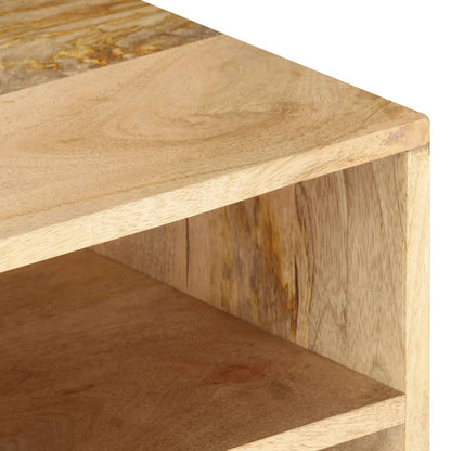 vidaXL Meuble TV 145x30x41 cm Bois de manguier massif