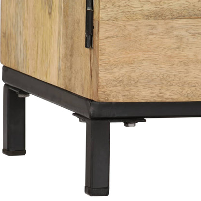 vidaXL Meuble TV 145x30x41 cm Bois de manguier massif