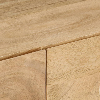 vidaXL Meuble TV 145x30x41 cm Bois de manguier massif