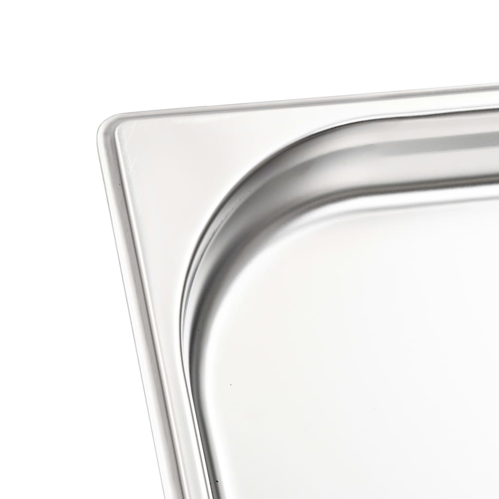 Gastronormbehälter 12 Stk. GN 1/4 20 mm Edelstahl