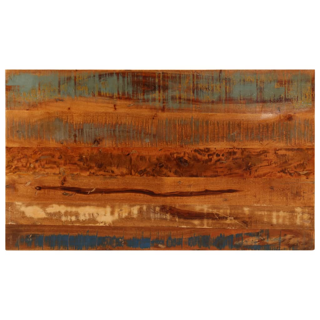 vidaXL Table basse avec étagère 100x60x35 cm en bois de récupération massif