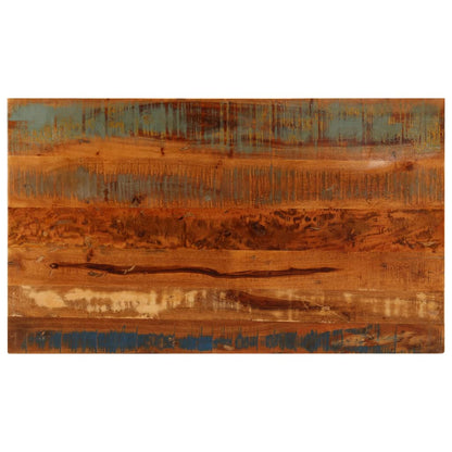 vidaXL Table basse avec étagère 100x60x35 cm en bois de récupération massif