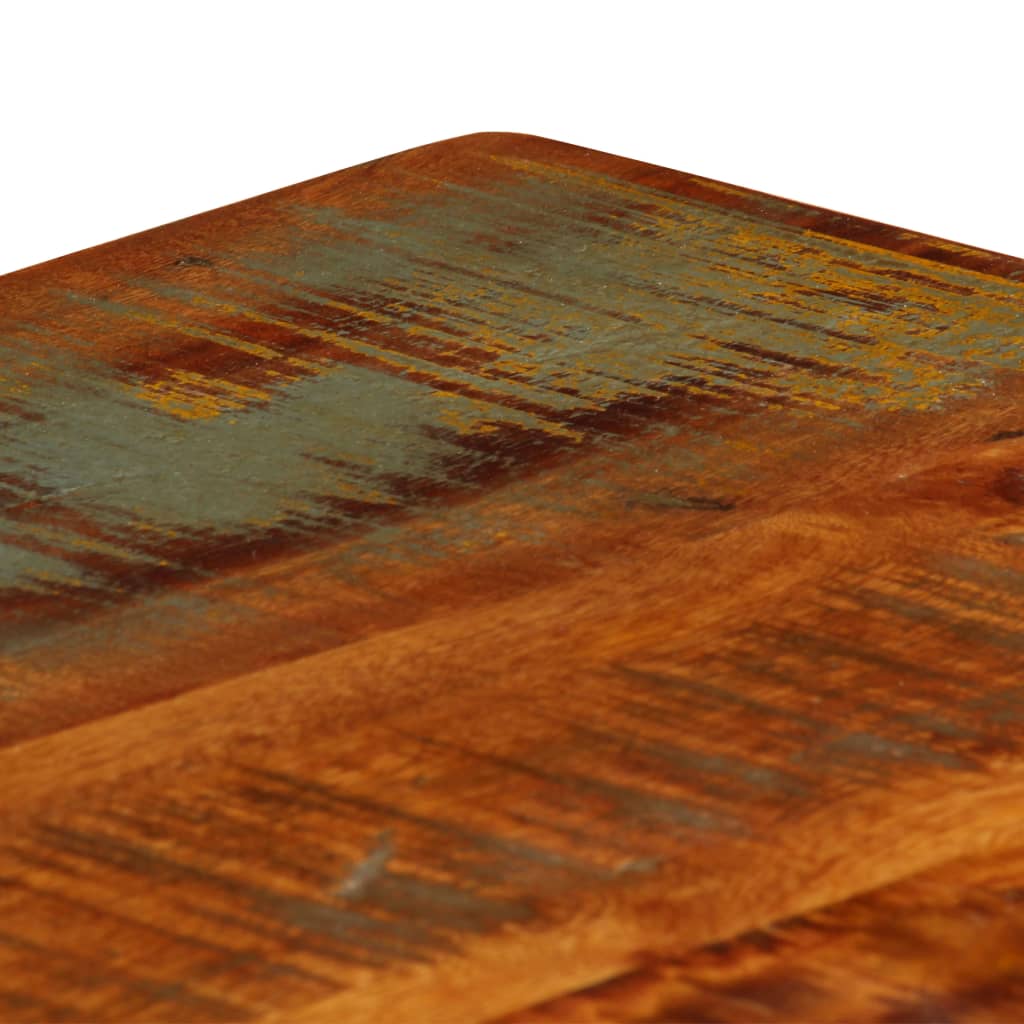 vidaXL Table basse avec étagère 100x60x35 cm en bois de récupération massif