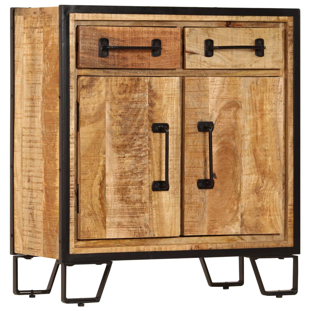 vidaXL Sideboard 65x30x70 cm Massivholz Mango