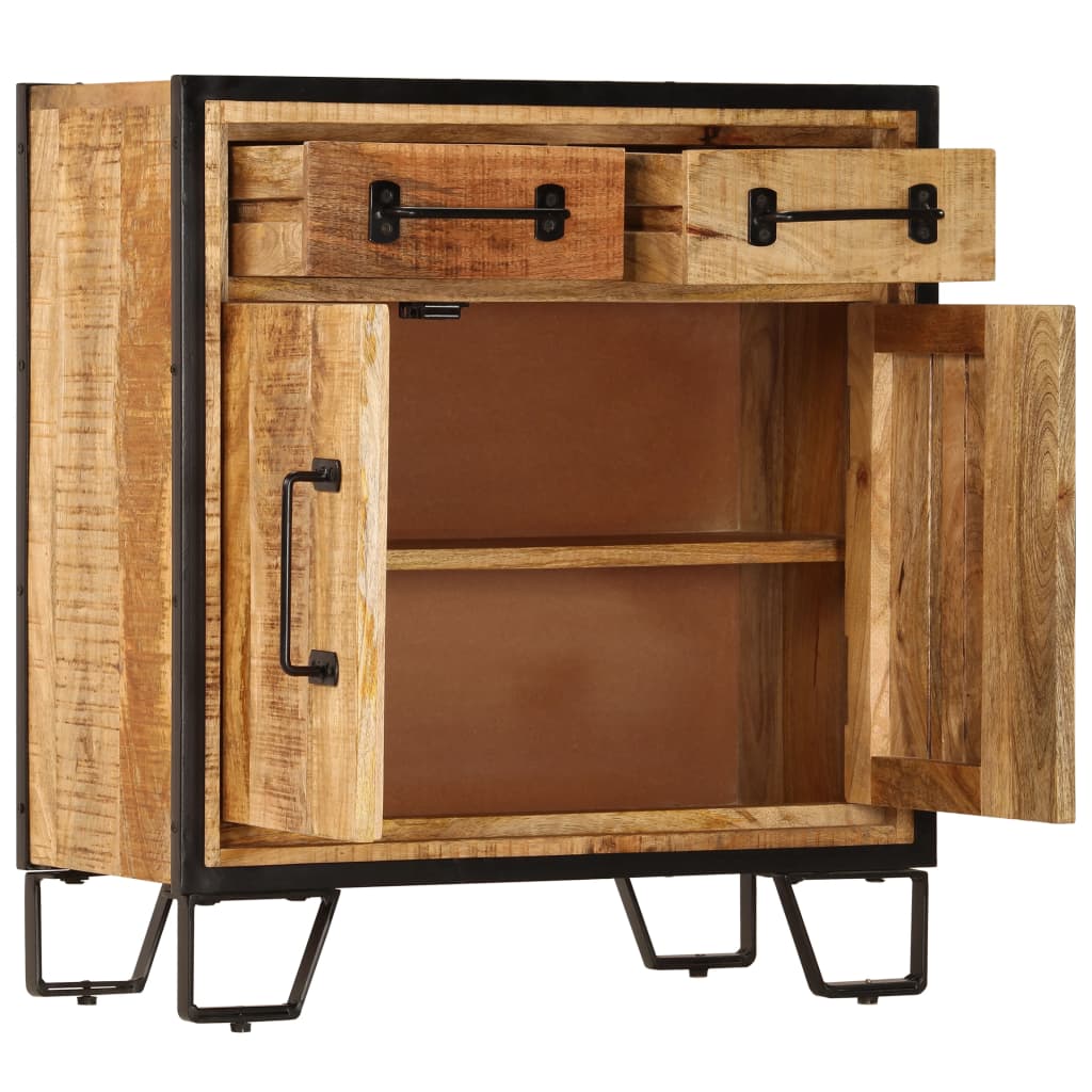vidaXL Sideboard 65x30x70 cm Massivholz Mango