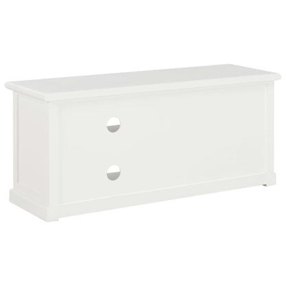 vidaXL Meuble TV Blanc 90x30x40 cm Bois