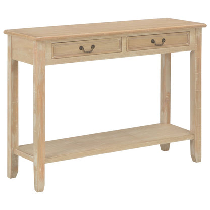 vidaXL Konsolentisch 110 x 35 x 80 cm Holz