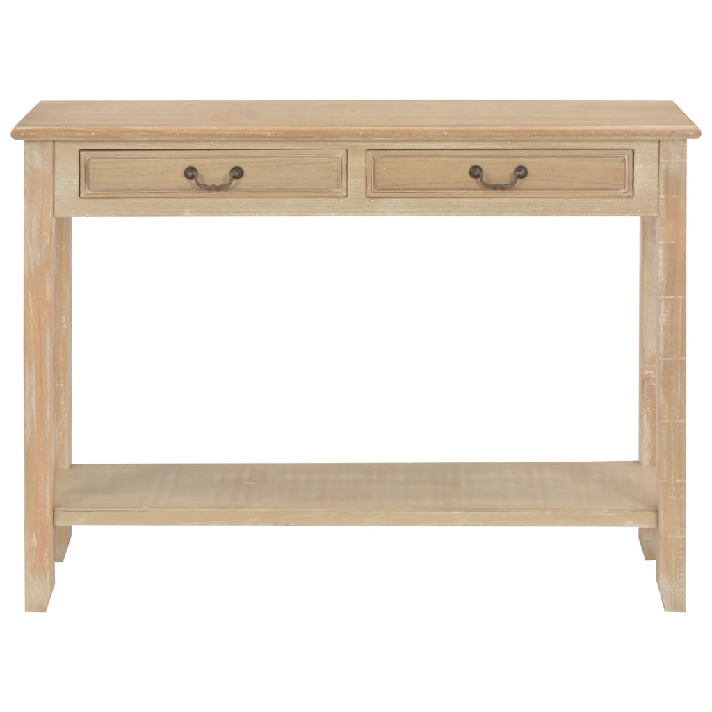 vidaXL Konsolentisch 110 x 35 x 80 cm Holz