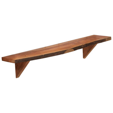 vidaXL Wandregale 2 Stk. 90 x 20 x 18 cm Massivholz Akazie