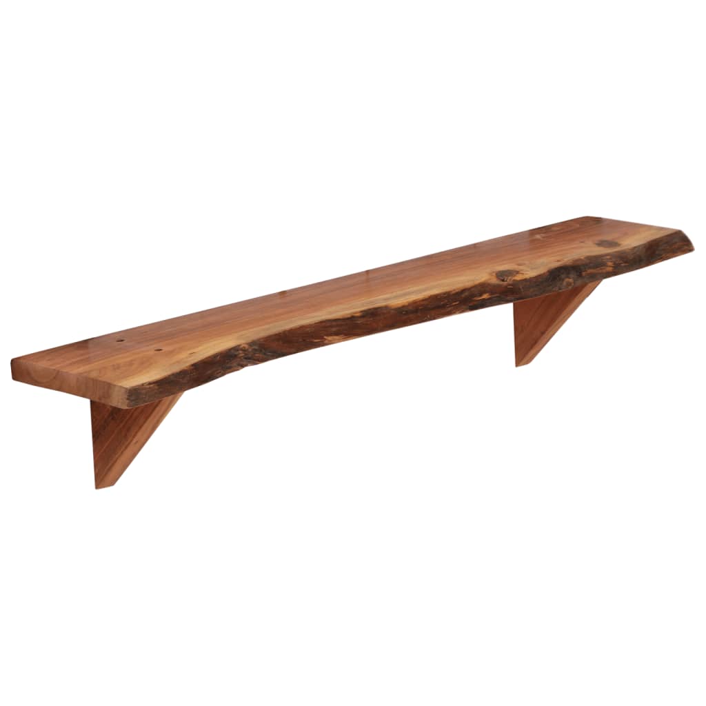 vidaXL Wandregale 2 Stk. 90 x 20 x 18 cm Massivholz Akazie