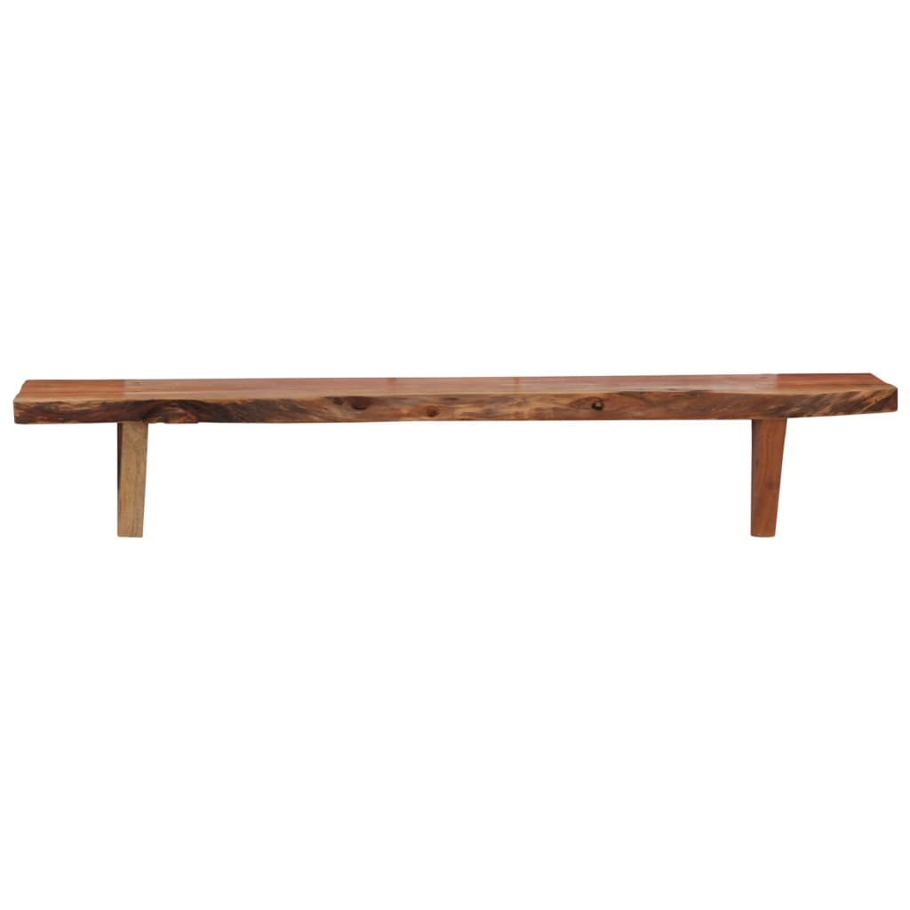 vidaXL Wandregale 2 Stk. 90 x 20 x 18 cm Massivholz Akazie
