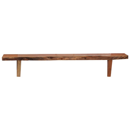 vidaXL Wandregale 2 Stk. 90 x 20 x 18 cm Massivholz Akazie