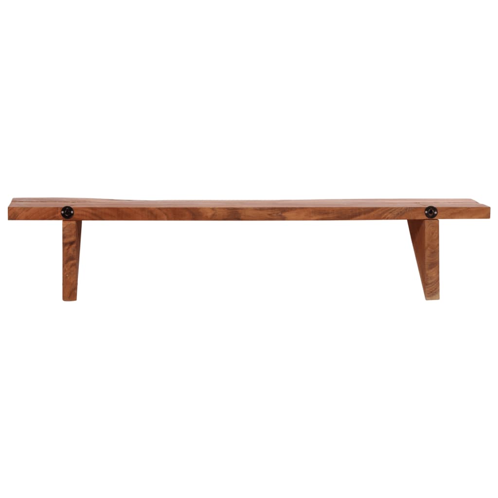 vidaXL Wandregale 2 Stk. 90 x 20 x 18 cm Massivholz Akazie